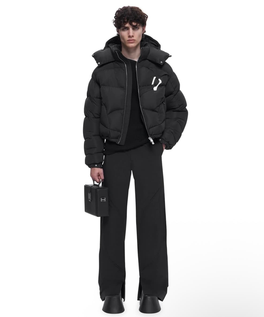 엘리엇 에밀 앱스트랙트 다운 푸퍼 패딩 L 상품이미지3