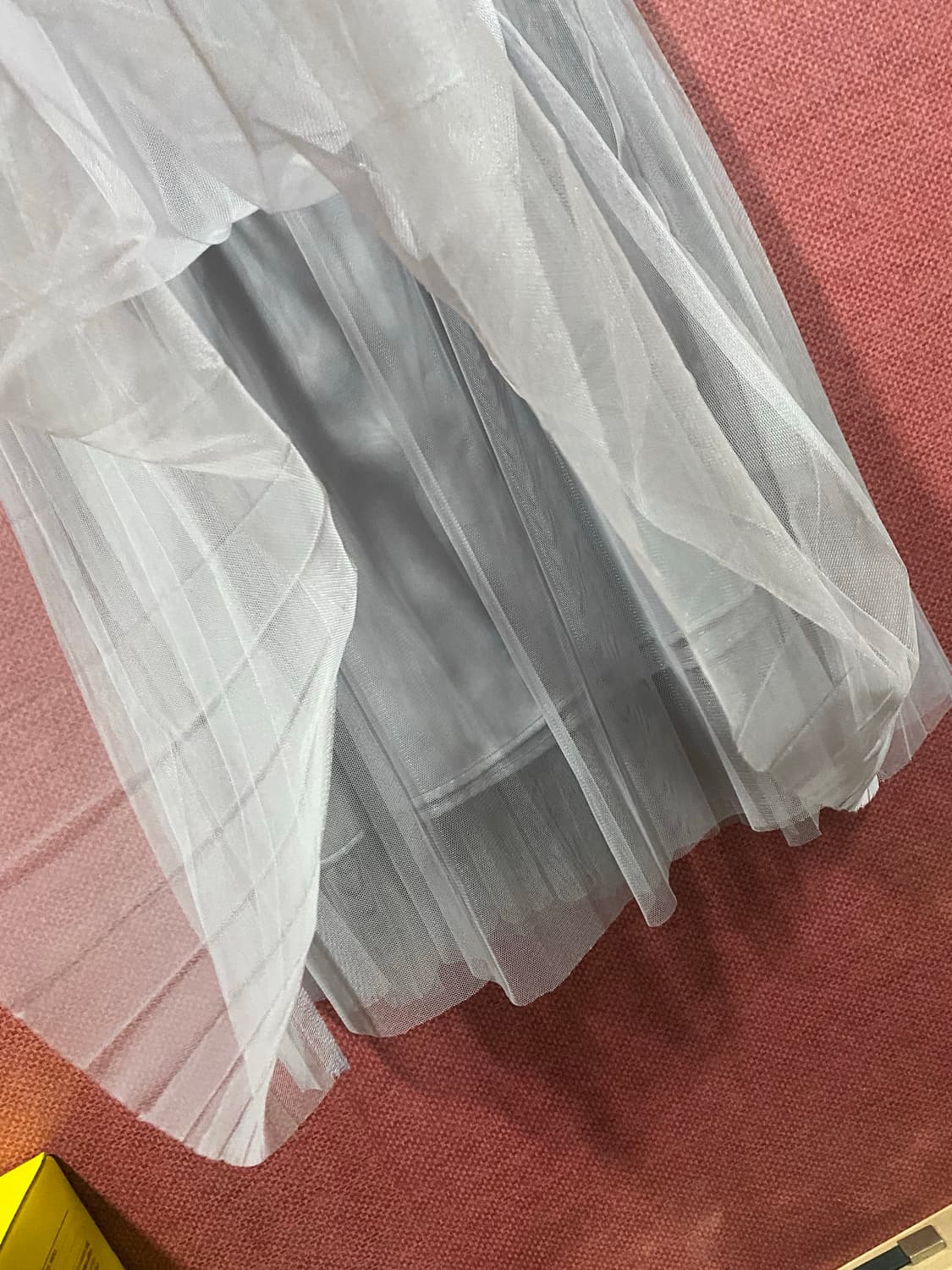 회색 롱 샤 스커트 상품이미지5