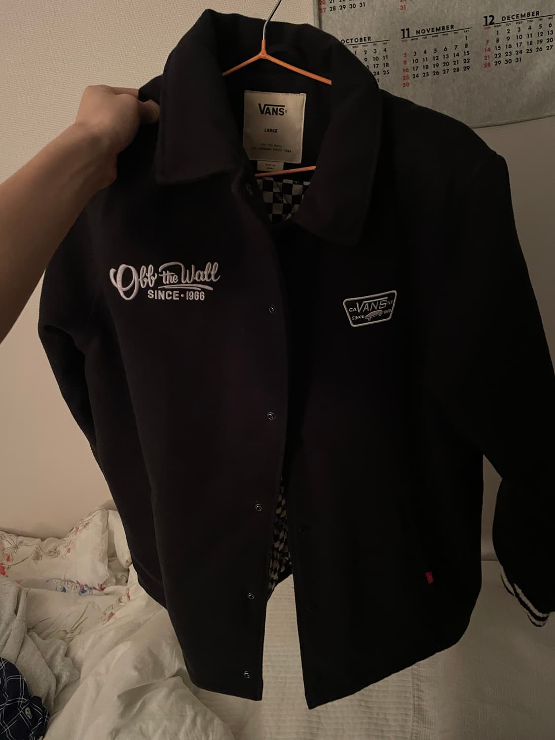 반스 울 코치자켓 상품이미지1