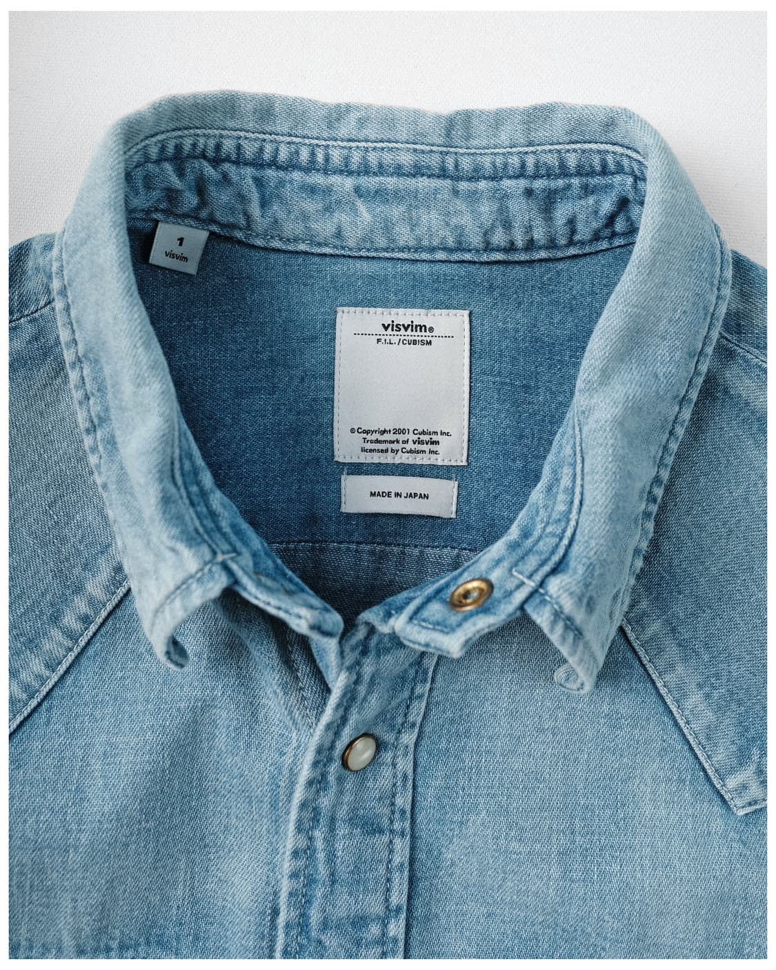 비즈빔 13 FIL 한정 ss 알바코어 셔츠 1사이즈 (추천 44-55) 상품이미지2