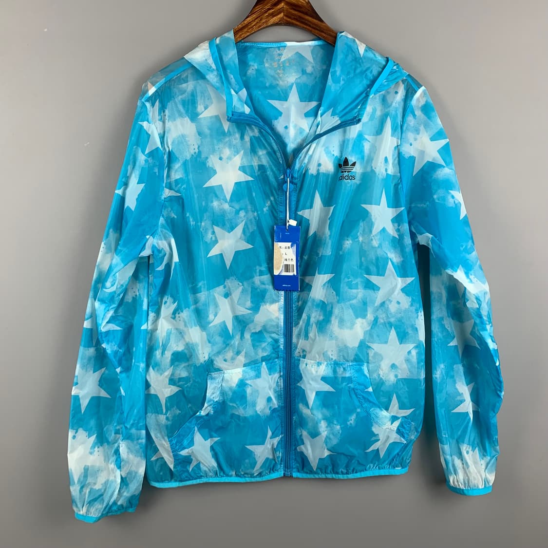 아디다스 스타 경량 바람막이 상품이미지2