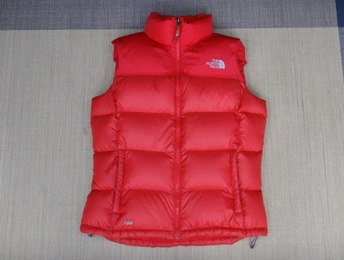 (77size) 노스페이스 여성 700필 눕시 패딩 베스트 상품이미지3