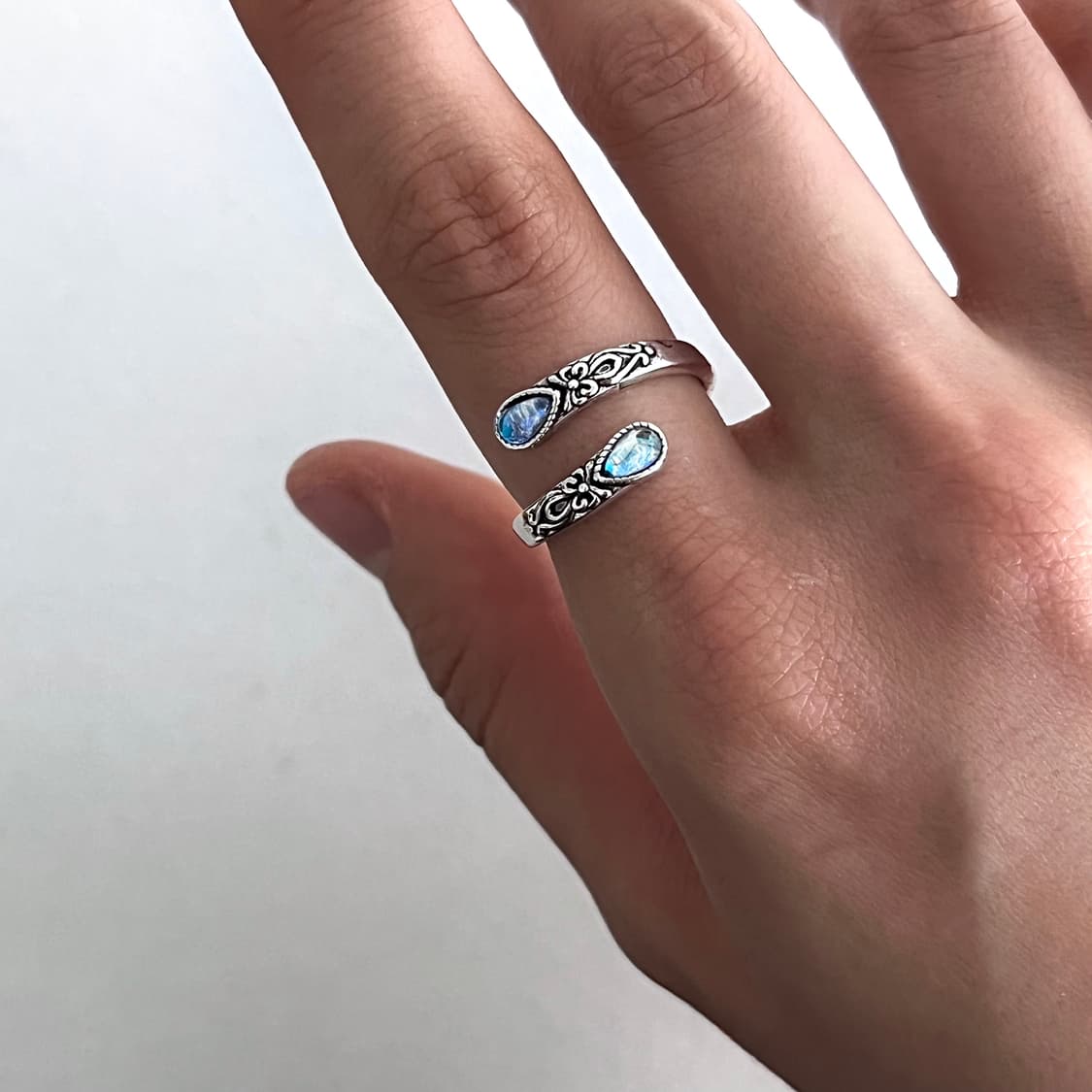 문스톤 반지 상품이미지1