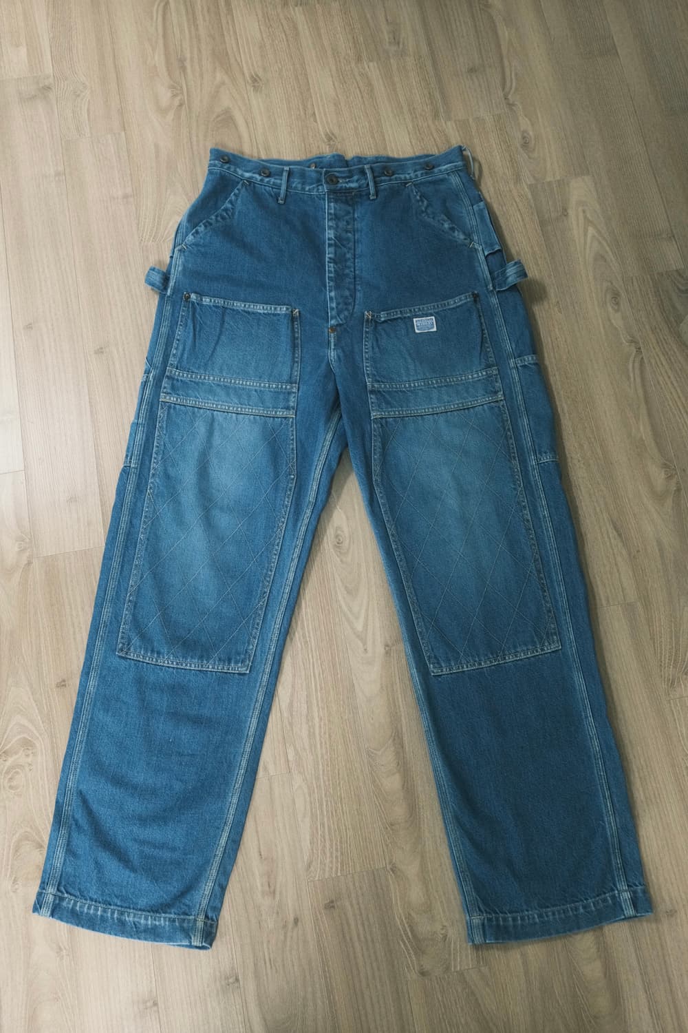 캐피탈 럼버 팬츠 인디고 프로세싱 3사이즈 상품이미지5