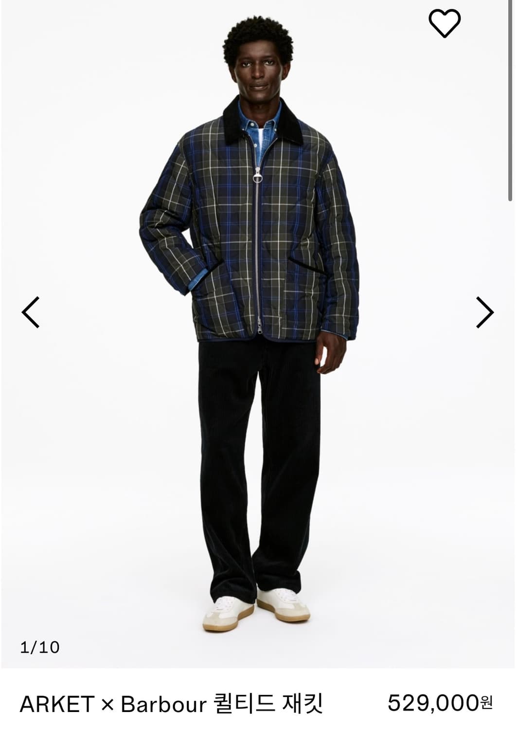 아르켓 바버 퀼티드 자켓 xl 상품이미지1