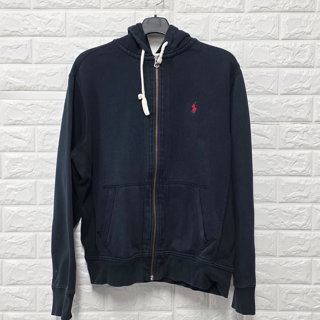 택포) 폴로 랄프로렌 네이비 후드집업 L 상품이미지1