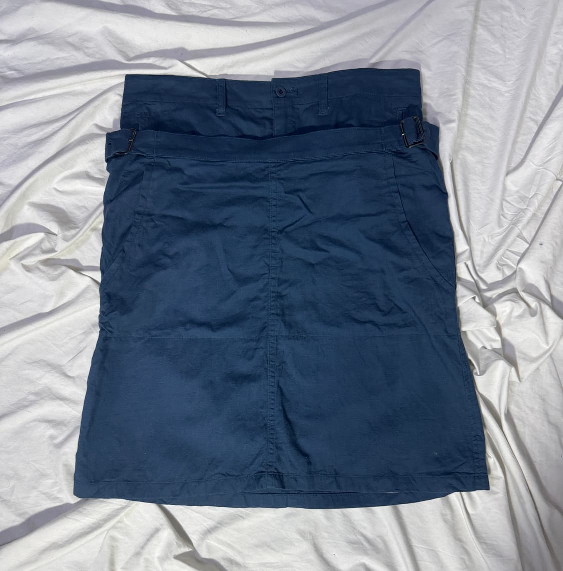 Zucca 더블 웨이스트 스커트 y2k lgb goa 상품이미지4