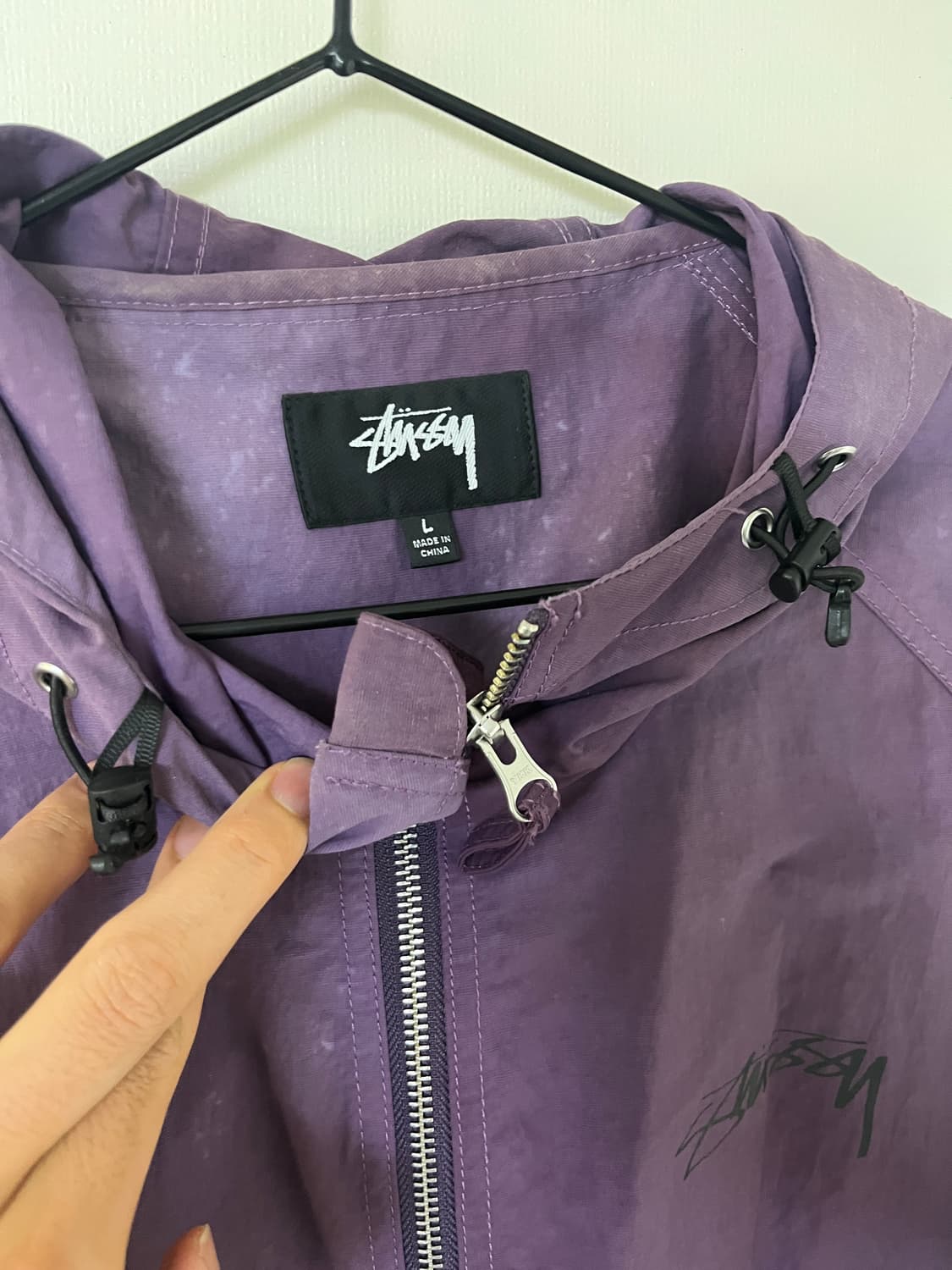 스투시 비치쉘 자켓 L 상품이미지3