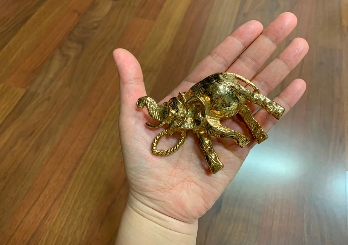 빈티지 코끼리 버클 또는 펜던트 장식 상품이미지7