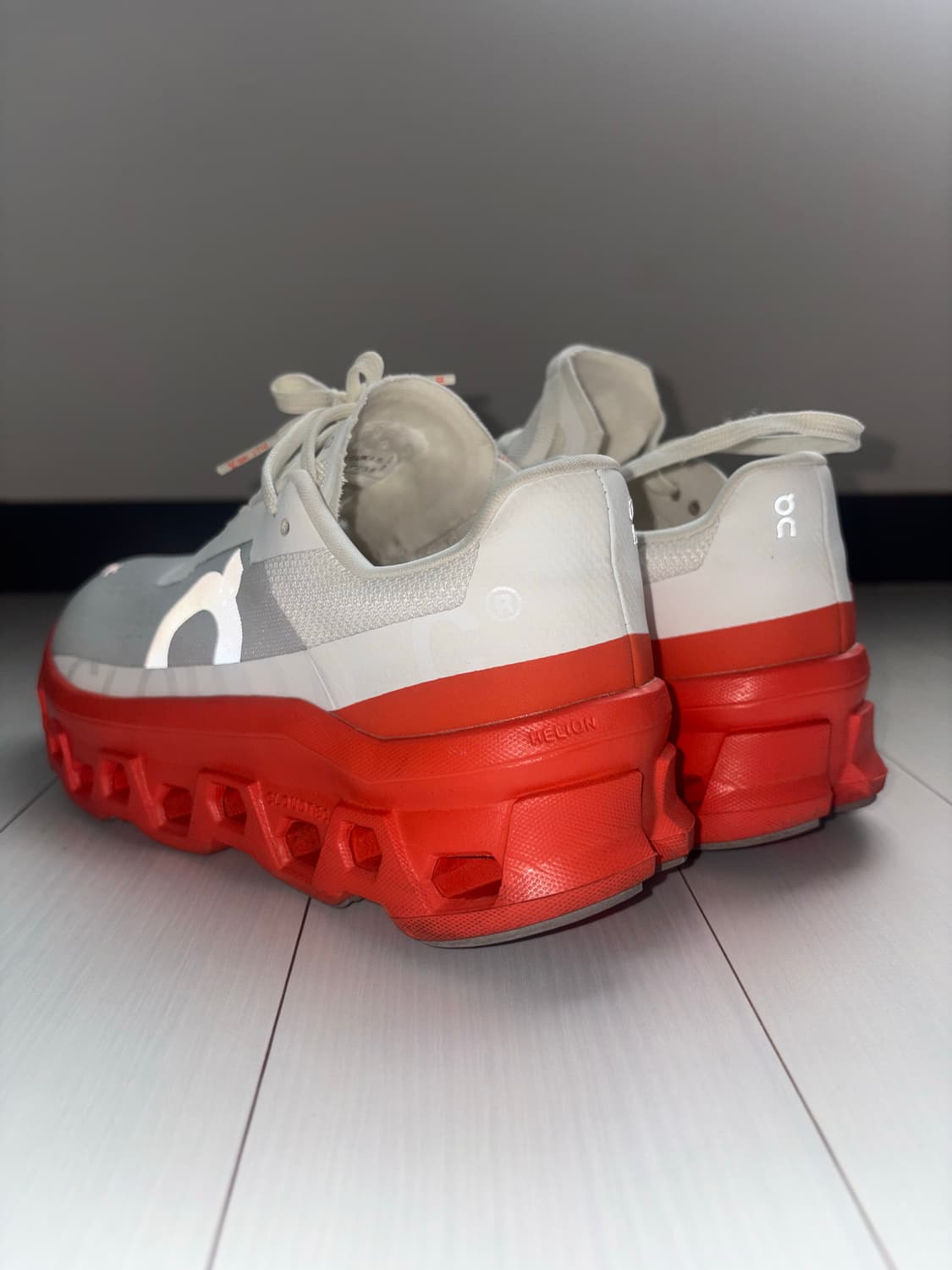 On Cloudmonster 235 / 화이트&오렌지 상품이미지8