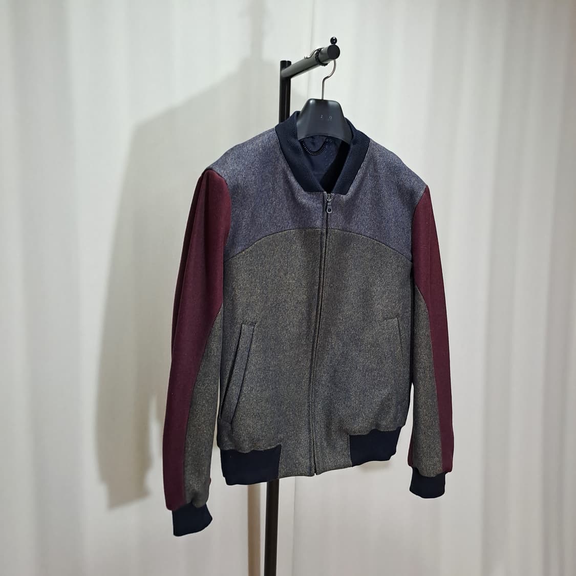 (택포) KENZO 겐조 타이거 자수 울혼용 블루종 자켓 L B500 상품이미지4