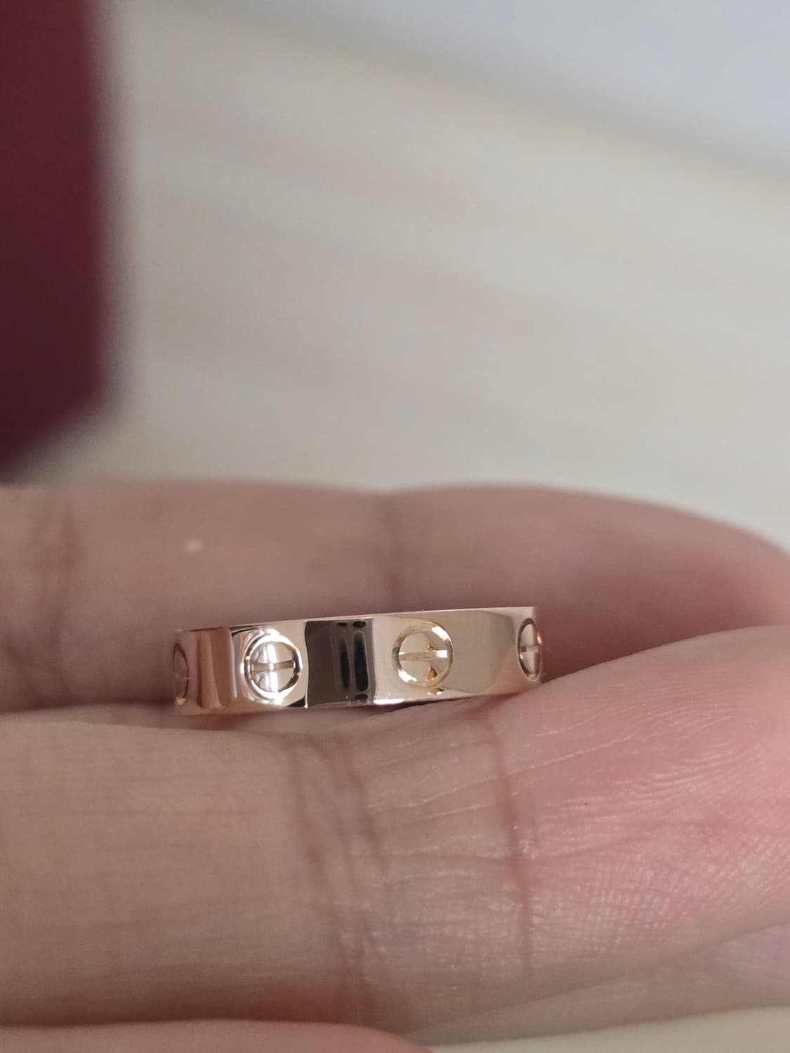 까르띠에 러브링 다이아 핑크골드 47호 새상품 상품이미지4