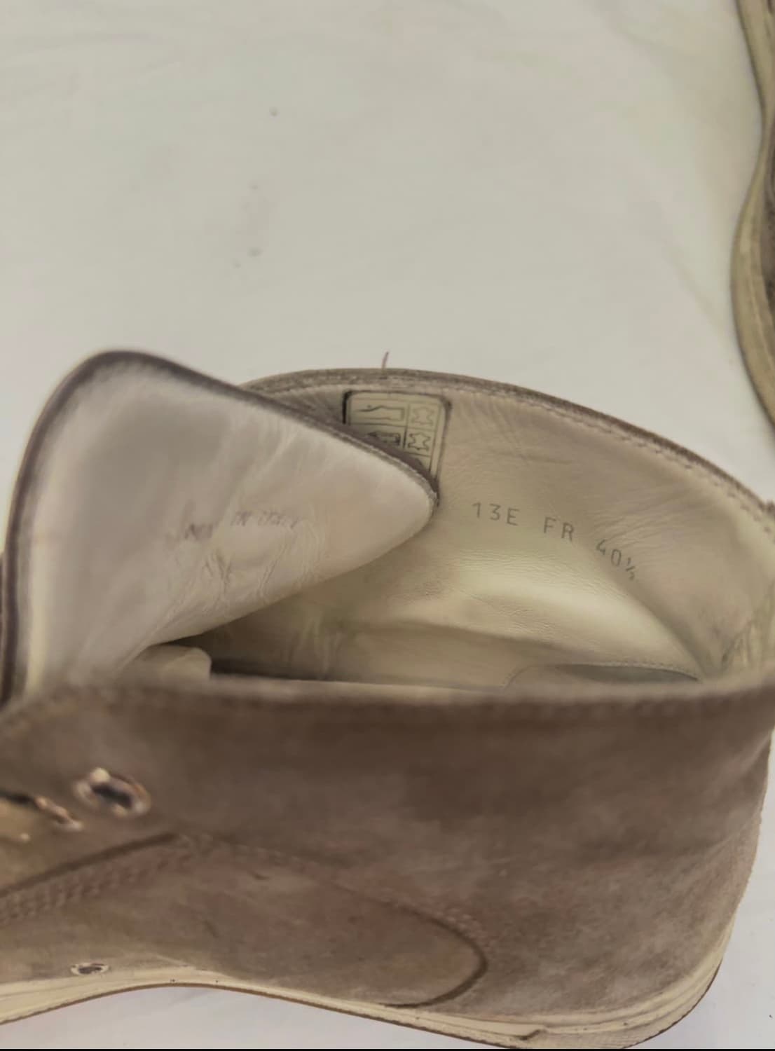 디올 옴므 스웨이드 미드탑 스니커즈 상품이미지3