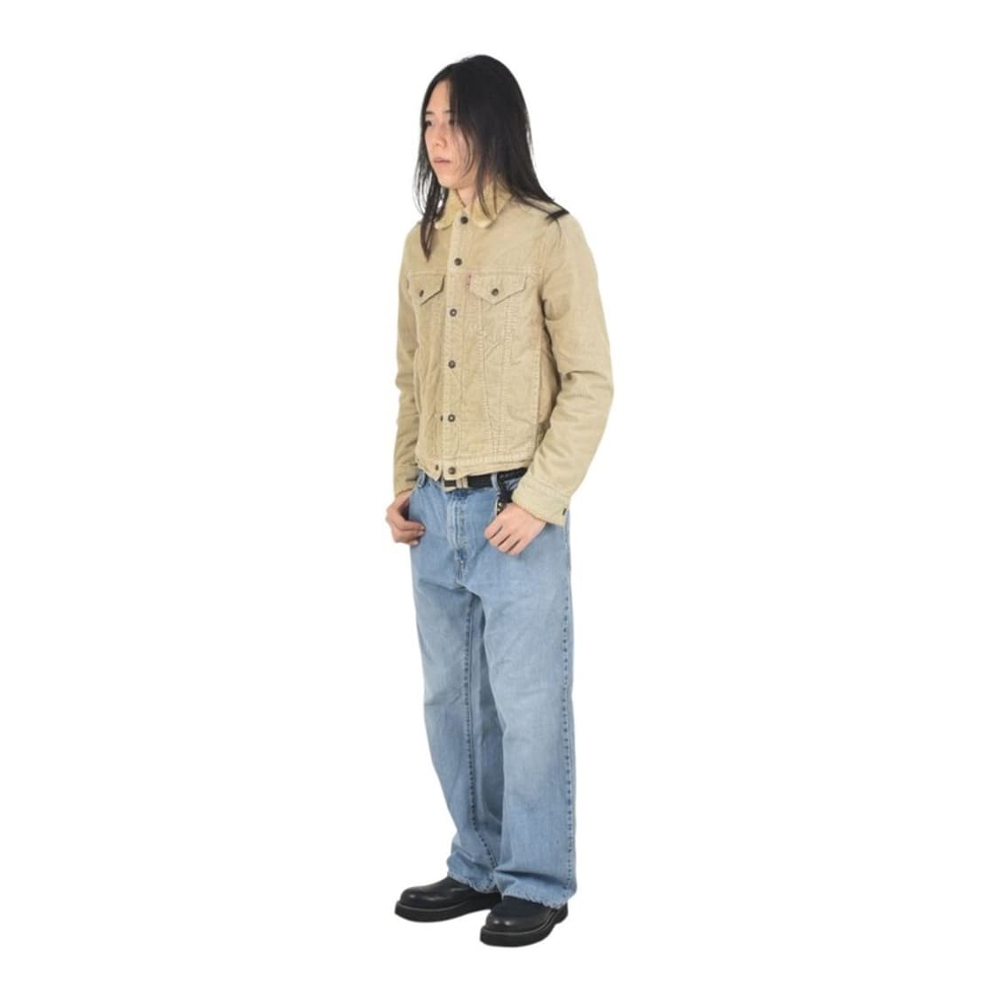 00S 리바이스 쉐르파 양털 트러커 자켓 N0820 상품이미지2