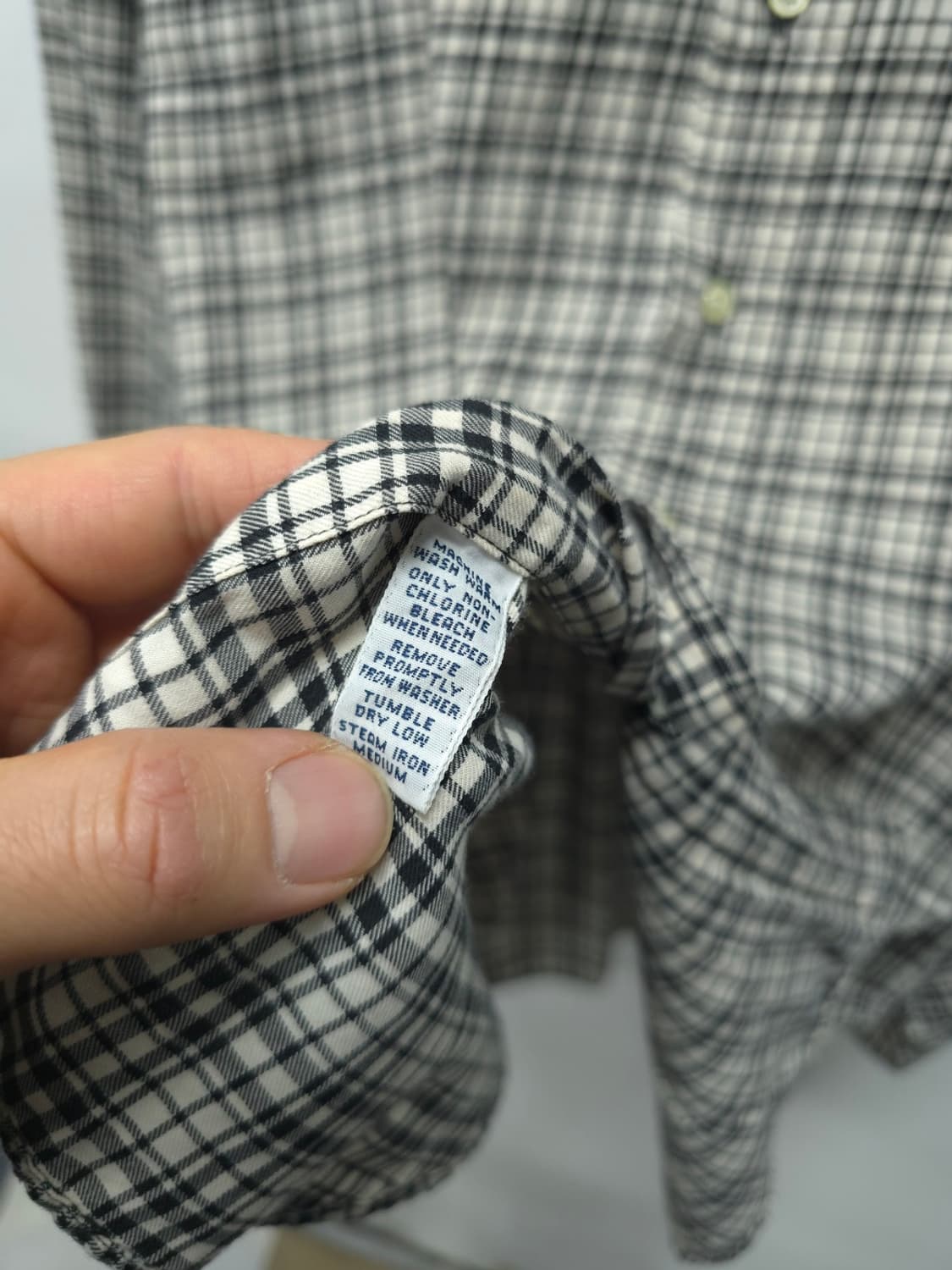 폴로 랄프로렌 BLAKE 라인 체크 긴팔 셔츠 (~110) 상품이미지6