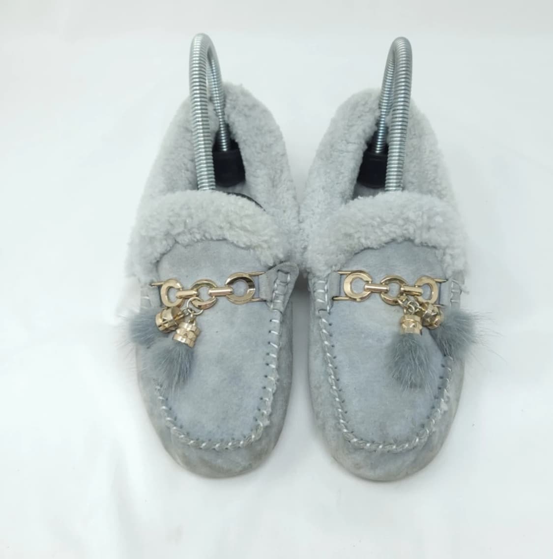 UGG 어그 모카신 220mm 그레이 상품이미지5