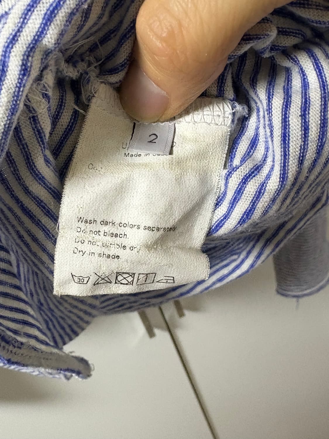 [지드래곤님 착용] 언유즈드 보더티 상품이미지4