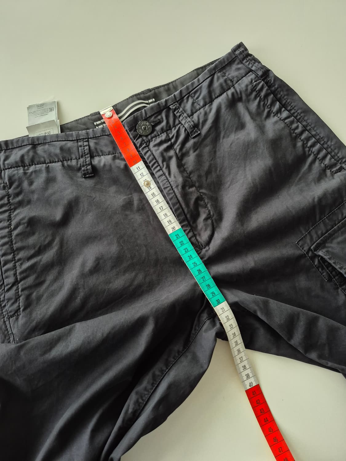 스톤아일랜드 블랙 카고 바지(29/기장참고) 상품이미지10