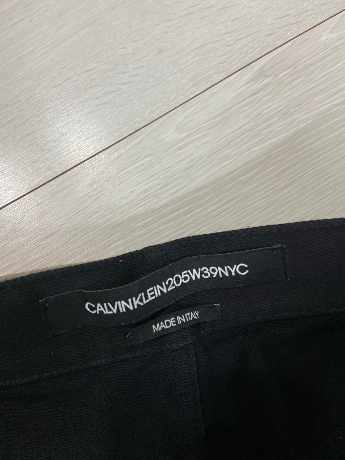 [30] 캘빈클라인 205w39nyc 블랙 데님 팬츠 상품이미지6