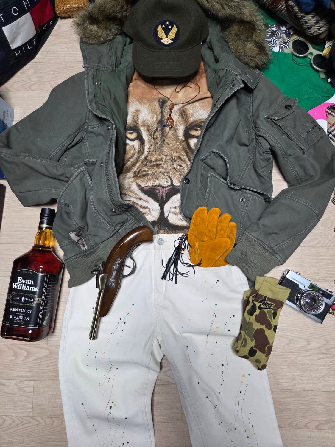 DIESEL 퍼 야상 자켓 상품이미지4