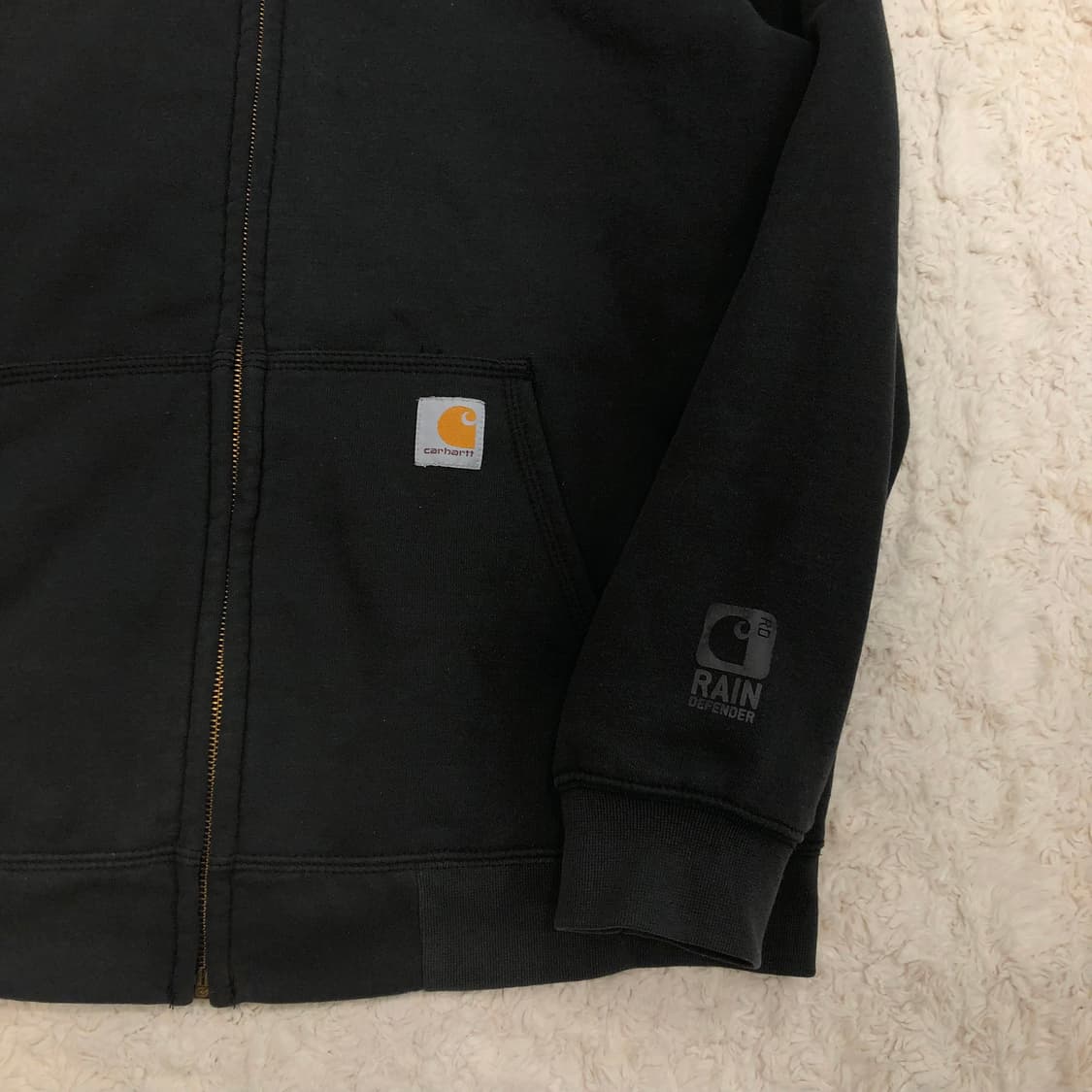 칼하트 레인디펜더 후드집업 자켓 상품이미지3