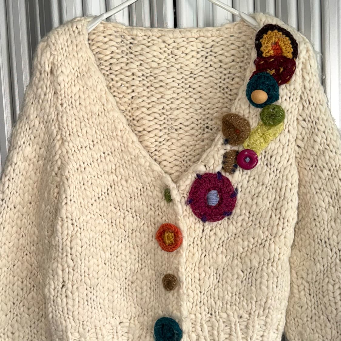 vintage wool cardigan 상품이미지3