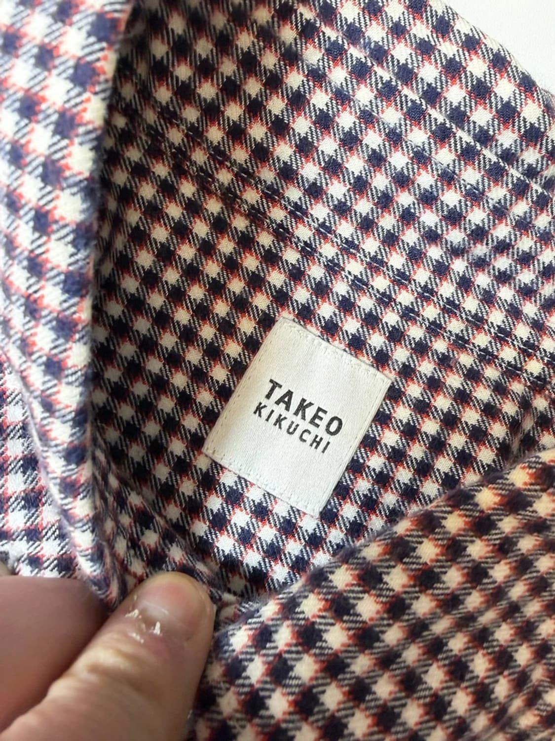 타케오키쿠치 00's 배색 체크 포켓 셔츠 PN9236 상품이미지7