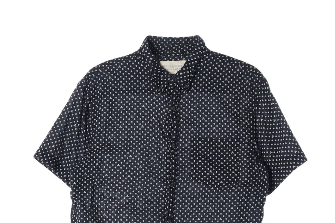 데님앤서플라이 랄프로렌 스컬 패턴 반팔 셔츠 S 상품이미지3