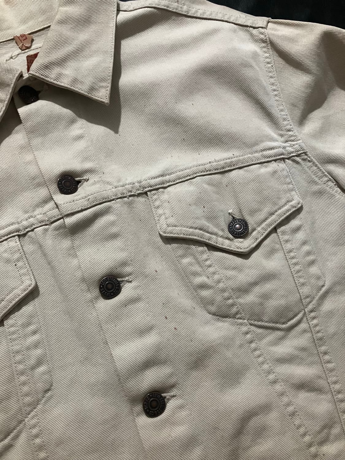 🇺🇸 60s USA 리바이스 Levis 840b 화이트 트러커 자켓 상품이미지6