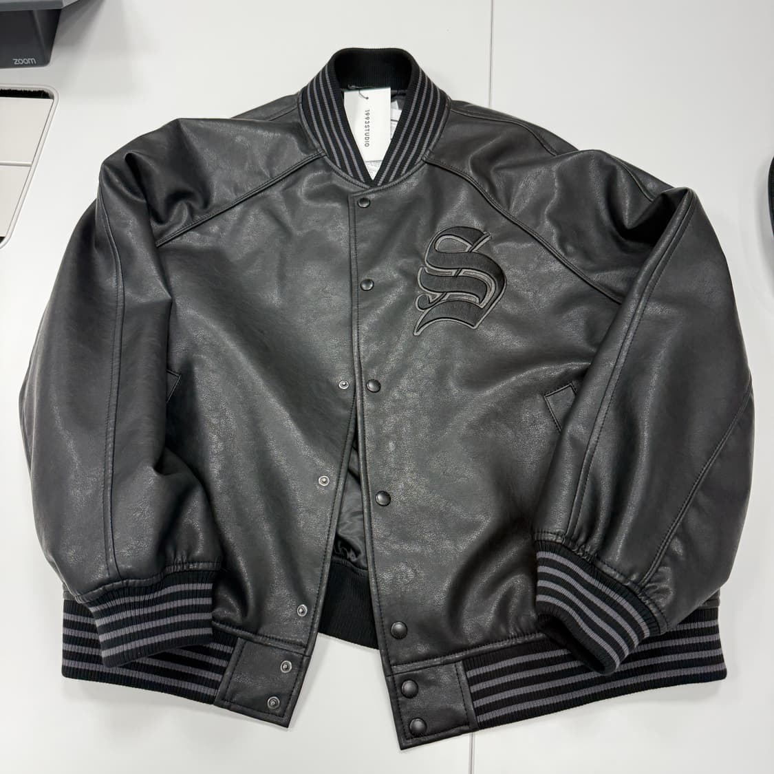 (새제품) 1993스튜디오 바시티자켓 L사이즈 상품이미지2