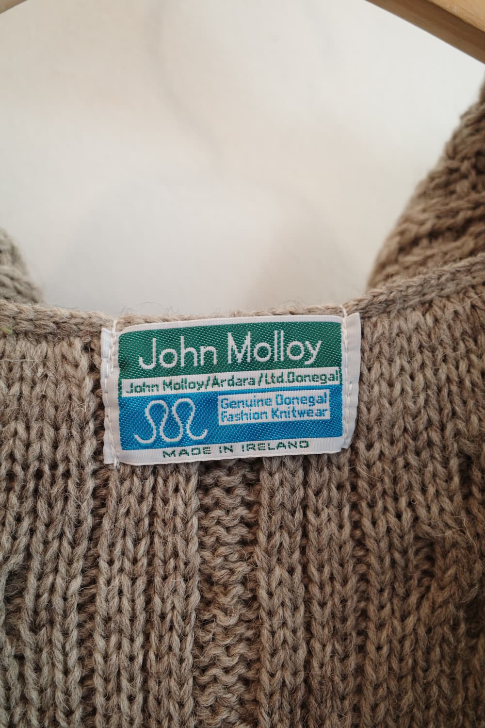 John Molly 존 몰리 롱 아란 니트 (MADE IN IRELAND 상품이미지3