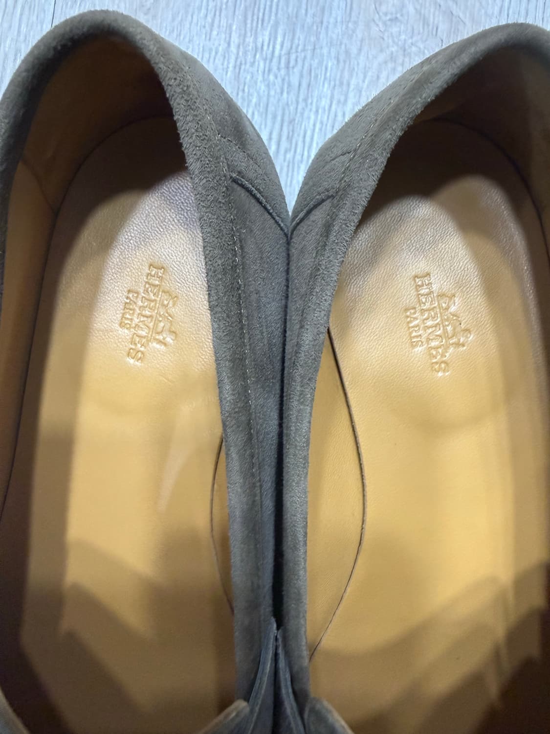 에르메스 스웨이드 로퍼 43.5 사이즈 새상품 상품이미지3