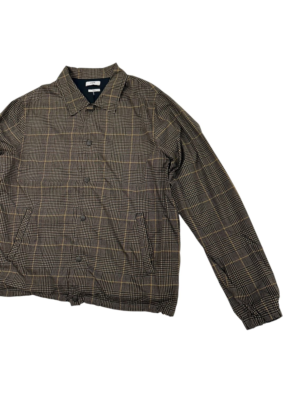 커먼 스웨덴 체크 코치 자켓 상품이미지2