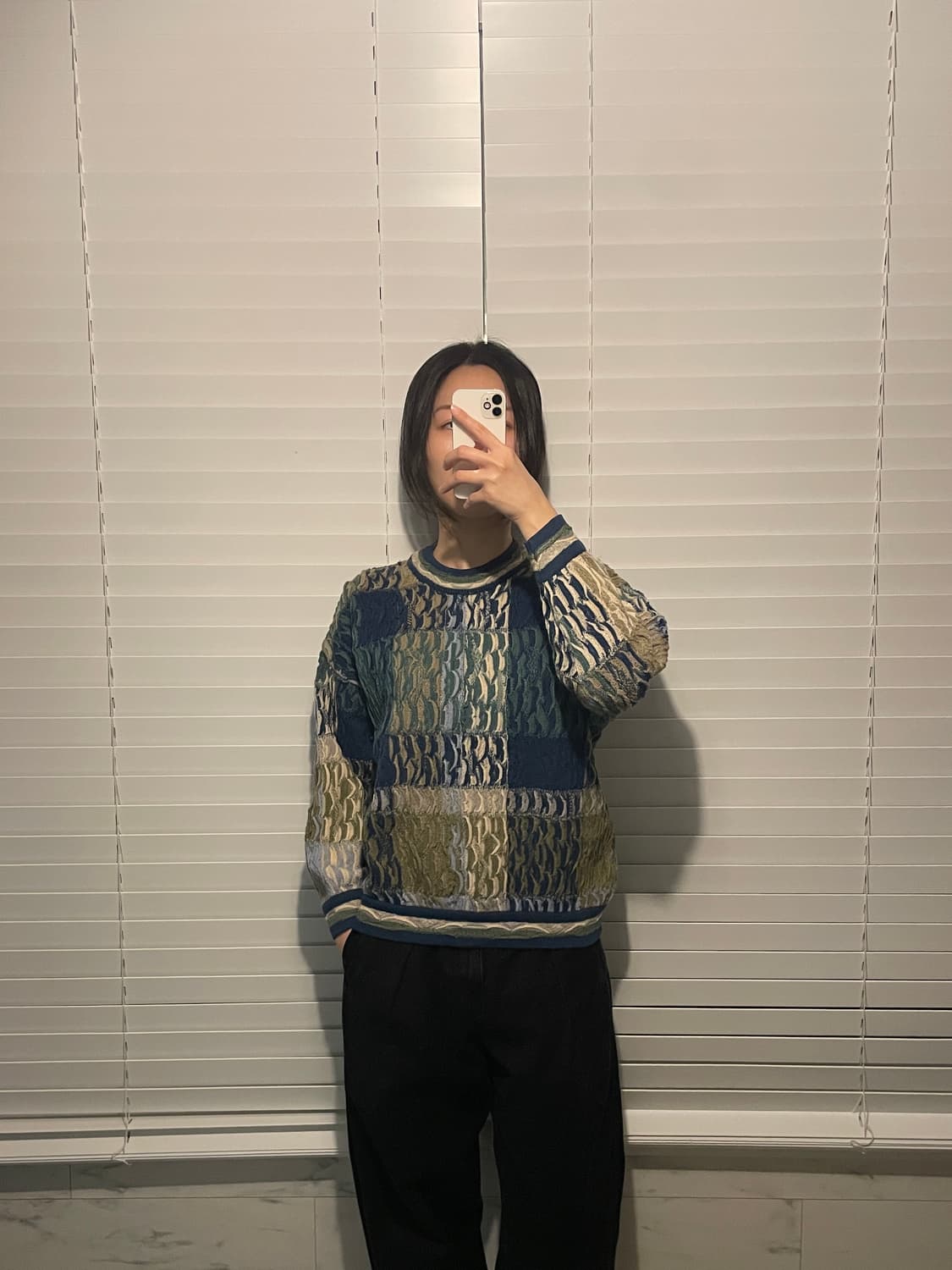 림노스 케이블 니트 상품이미지1