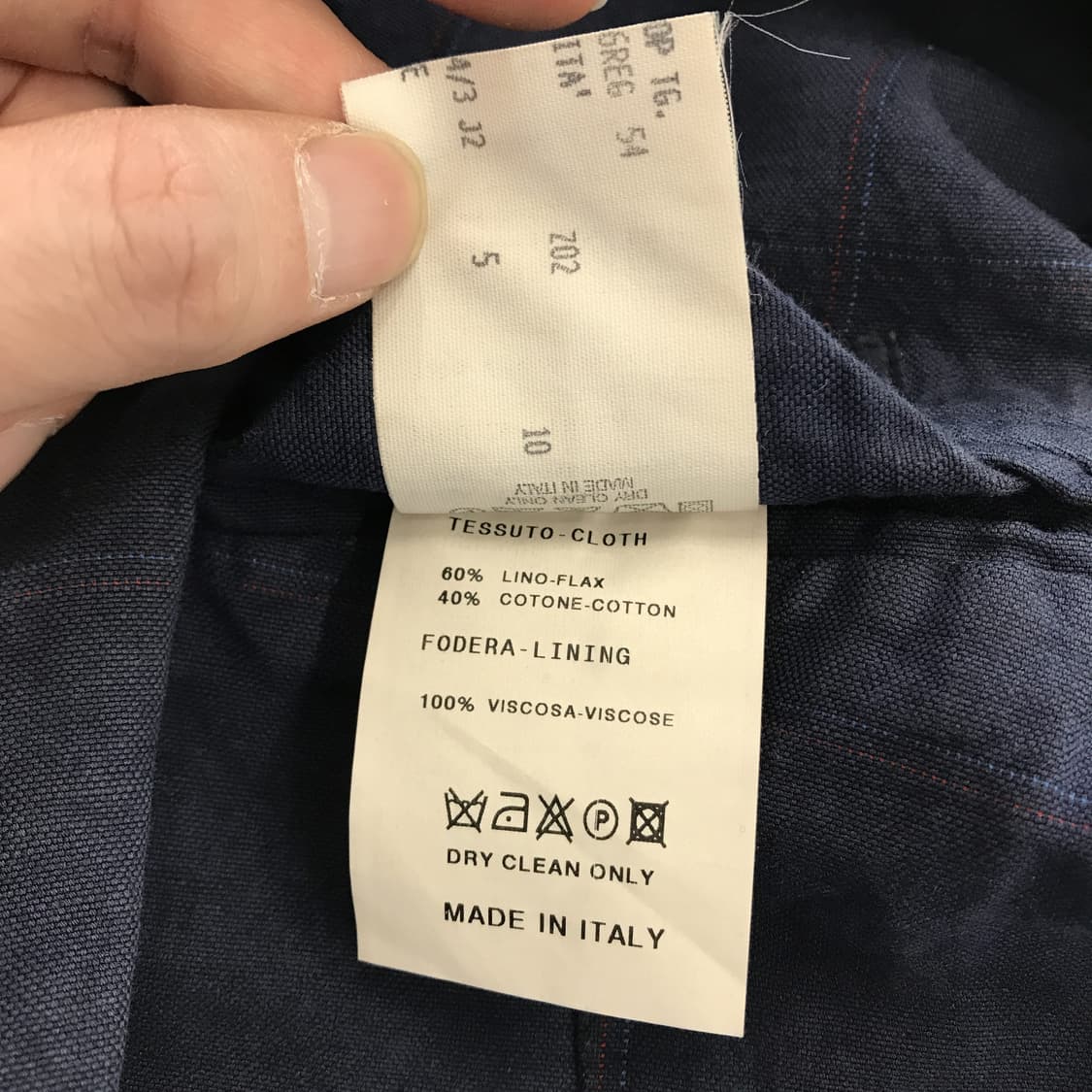 라르디니 LARDINI 린넨코튼 자켓 [105] 상품이미지8