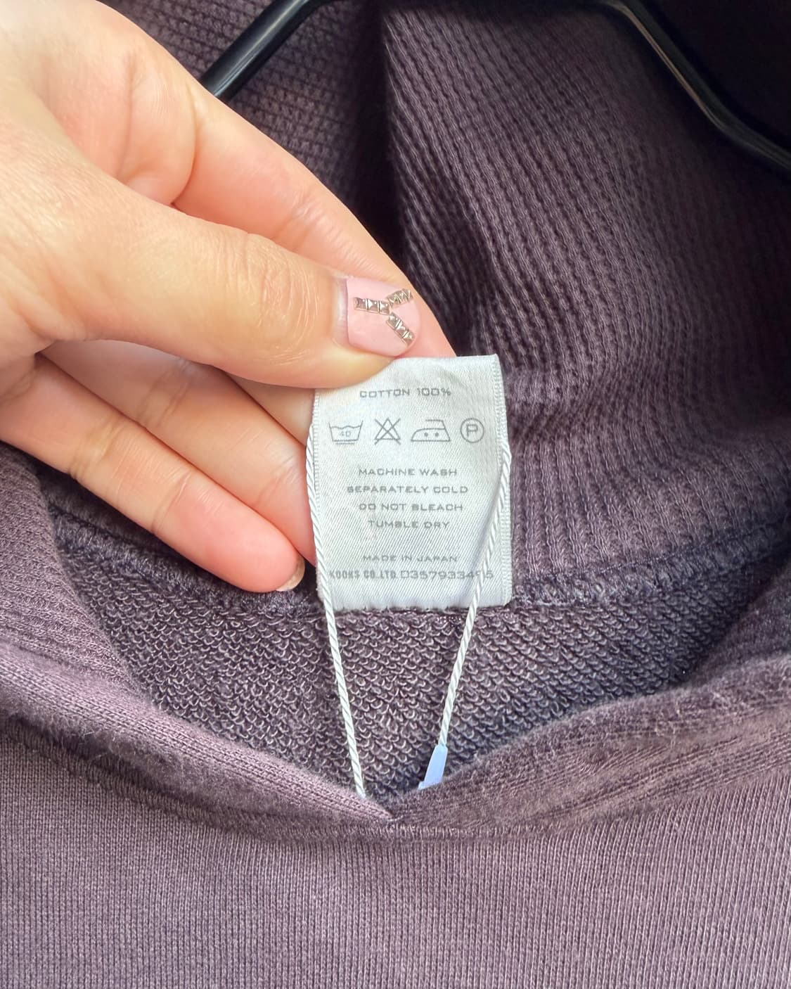 넘버나인 2001AW 쉴드 엠블럼 후디 상품이미지5