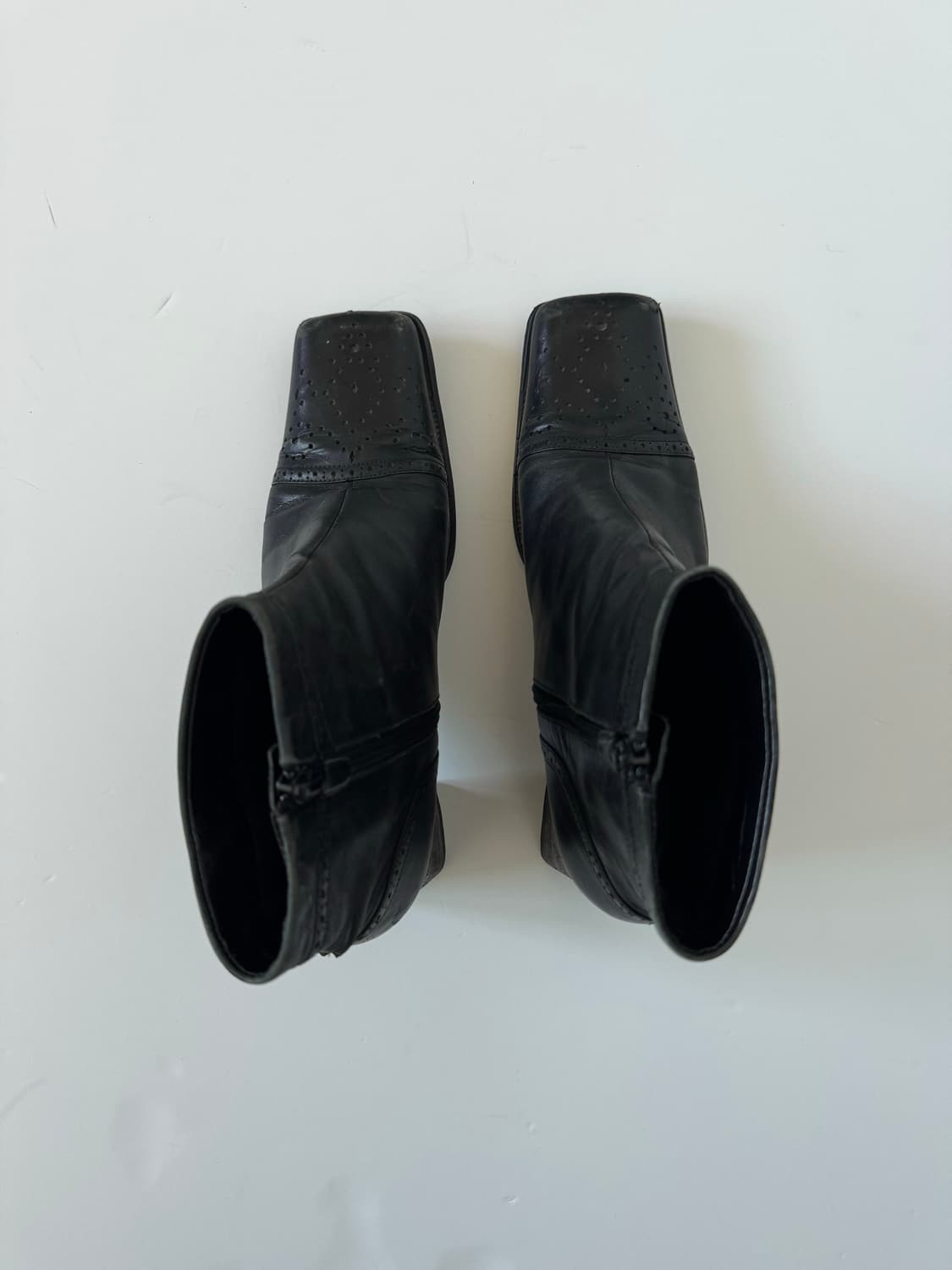 빈티지 스퀘어 앵클부츠 상품이미지3