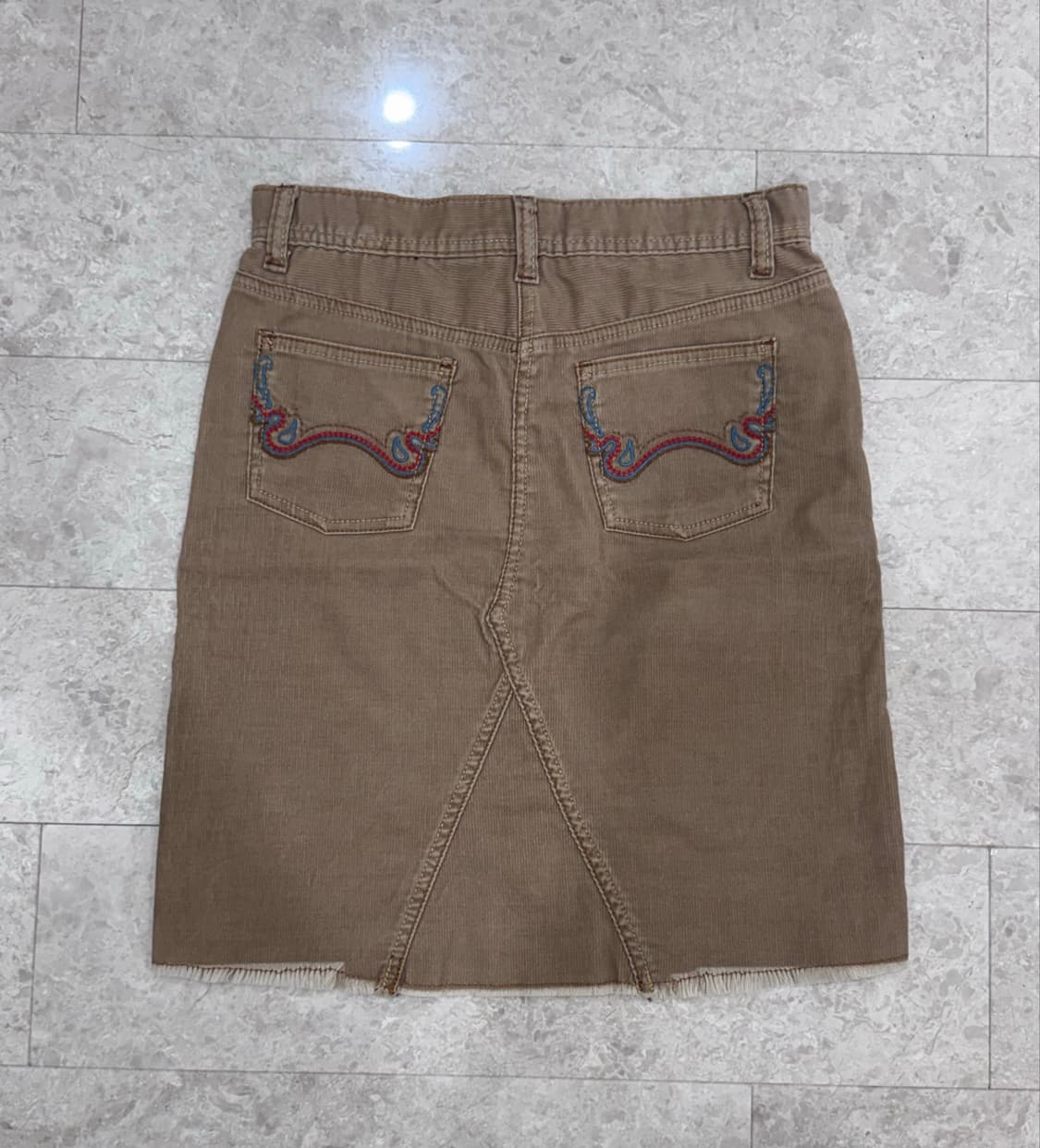 폴로 진스 코듀로이 스커트 상품이미지1