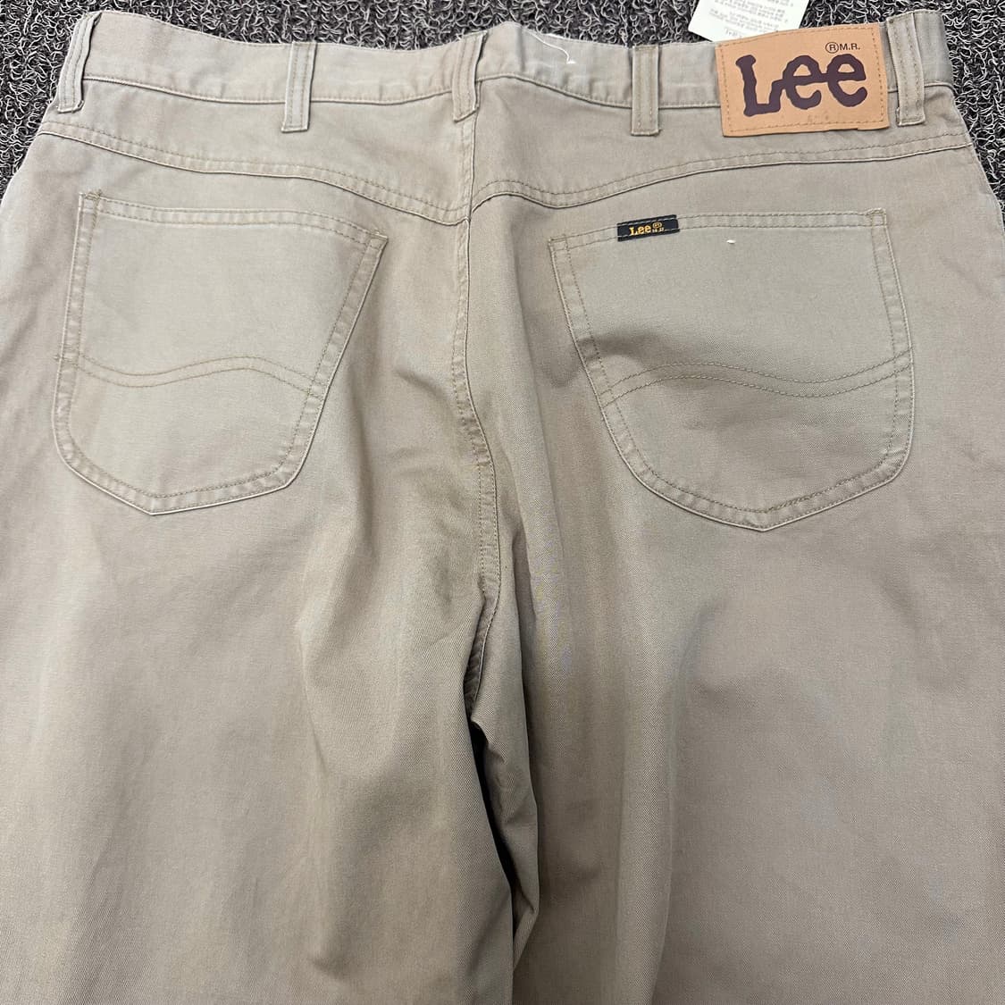 [새상품] Lee 리 베이지 남성 면바지 36인치 상품이미지7