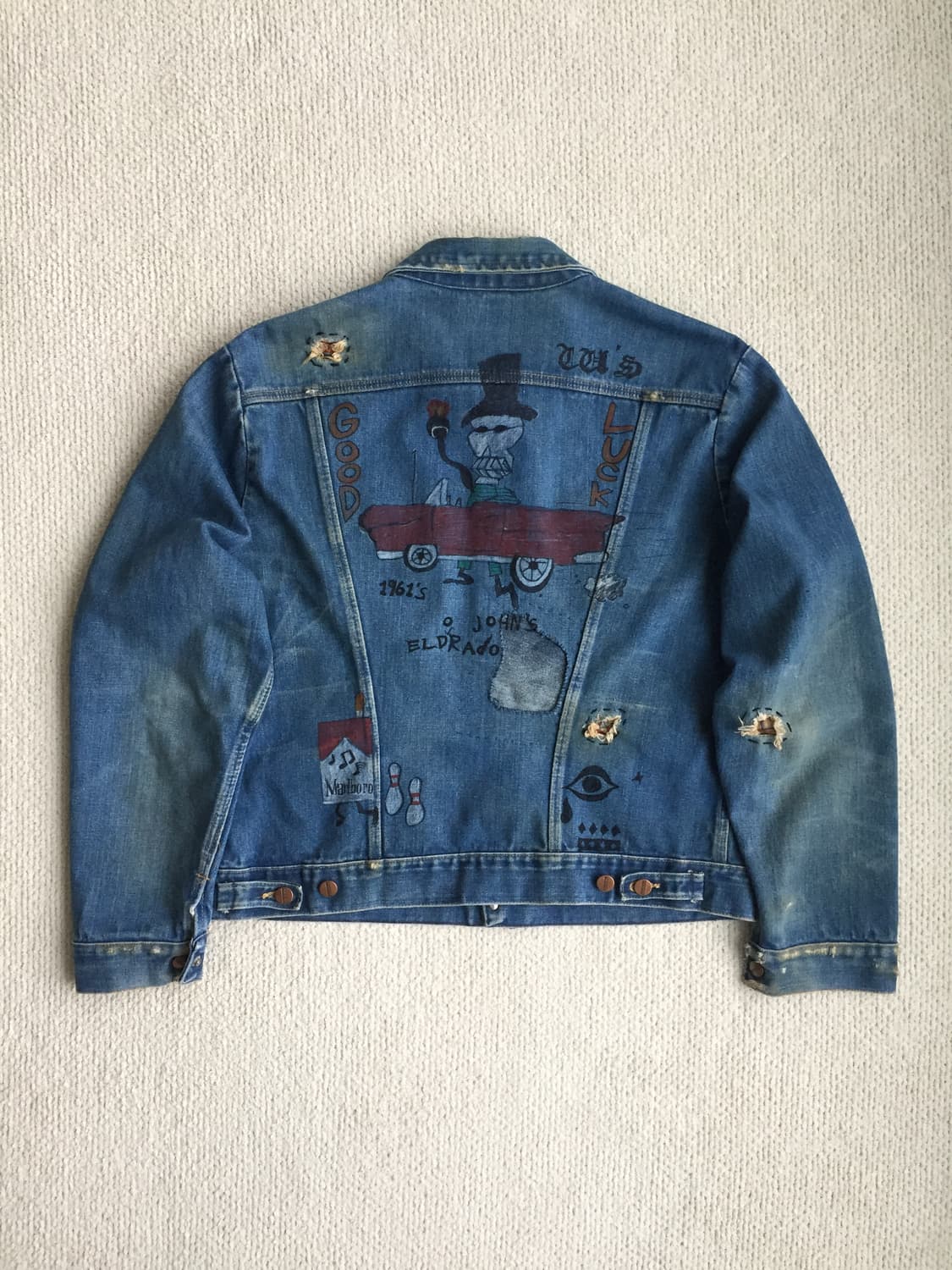 70‘s maverick 124mj 126mj  데님 트러커 자켓 상품이미지1