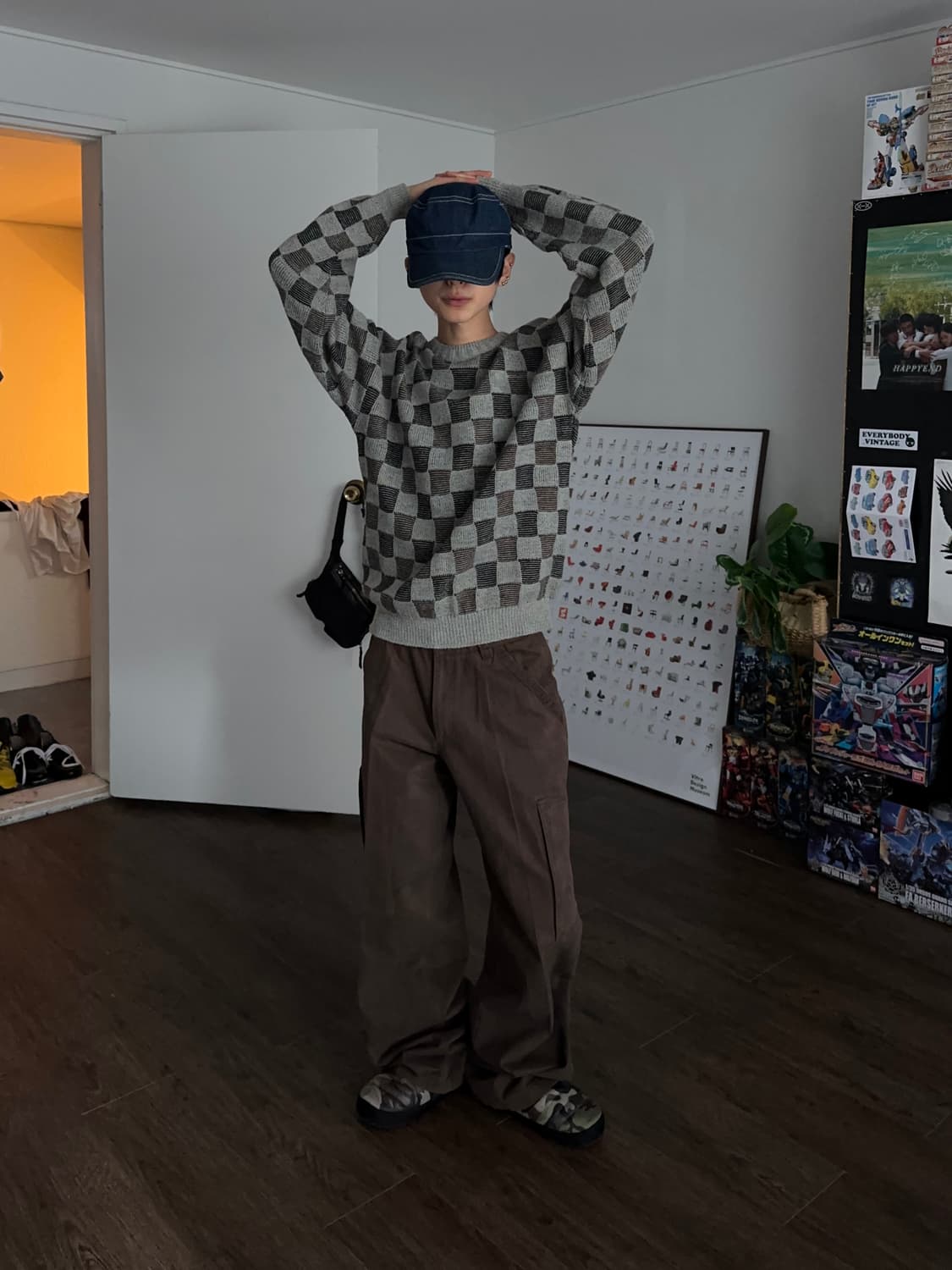 Form Daka 루즈 스트레이트 카고 트라우저 상품이미지4