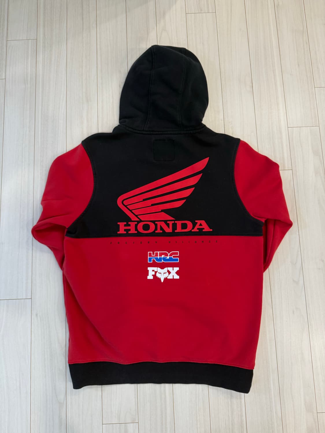 FOX raicng X Honda HRC 오리지널 후드티 상품이미지2