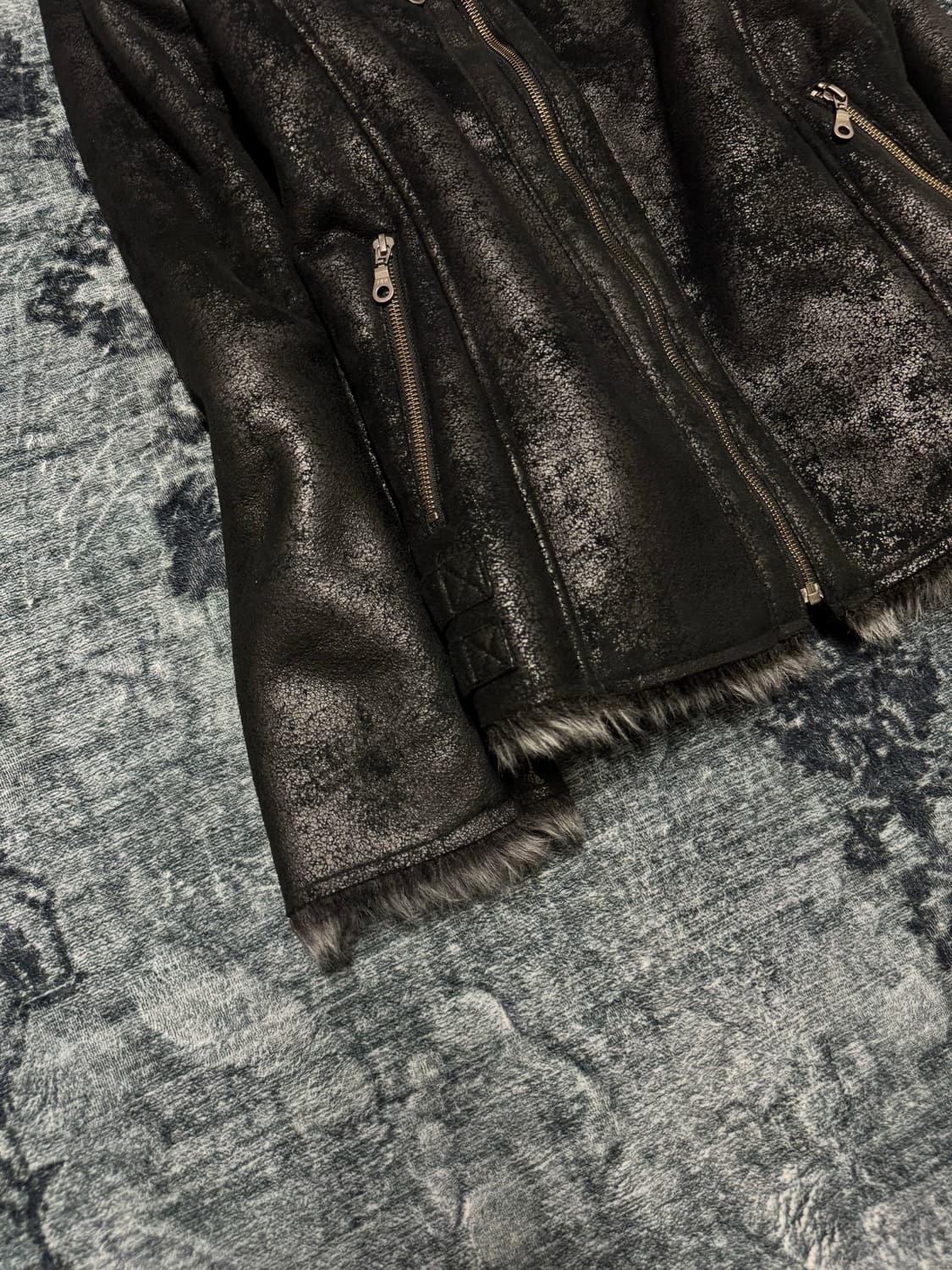 Unknown vkei trimming fur jacket 상품이미지4