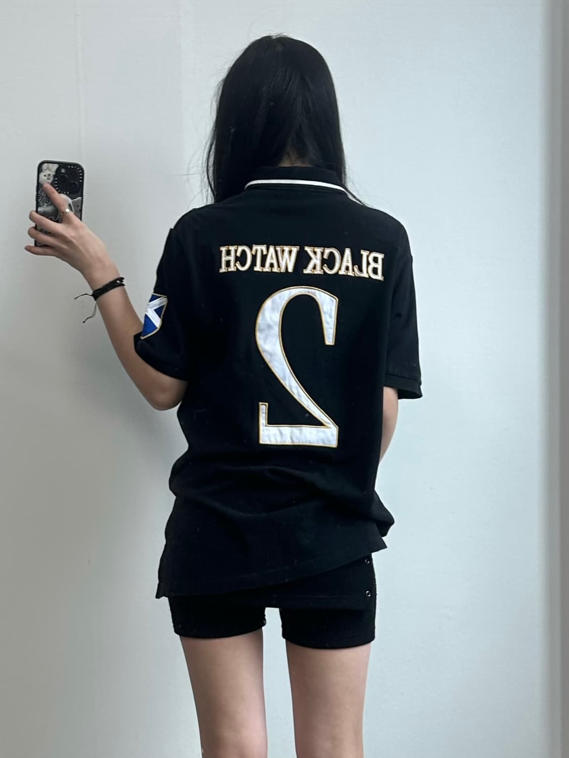 폴로 랄프로렌 빅포니 블랙 워치 반팔 피케 티셔츠 상품이미지2