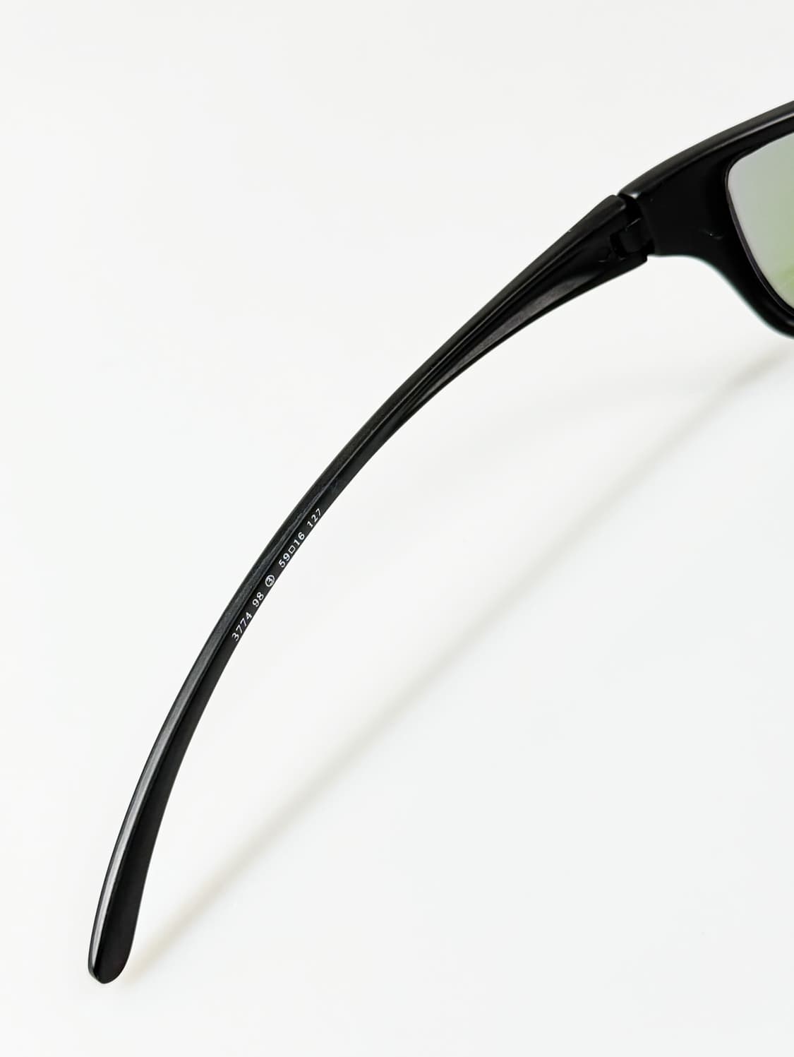 90s I-MAN 블랙 랩어라운드 프레임 빈티지 선글라스 상품이미지7