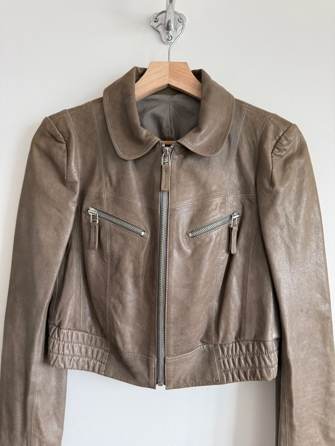 Pre owned 레더 자켓 상품이미지2