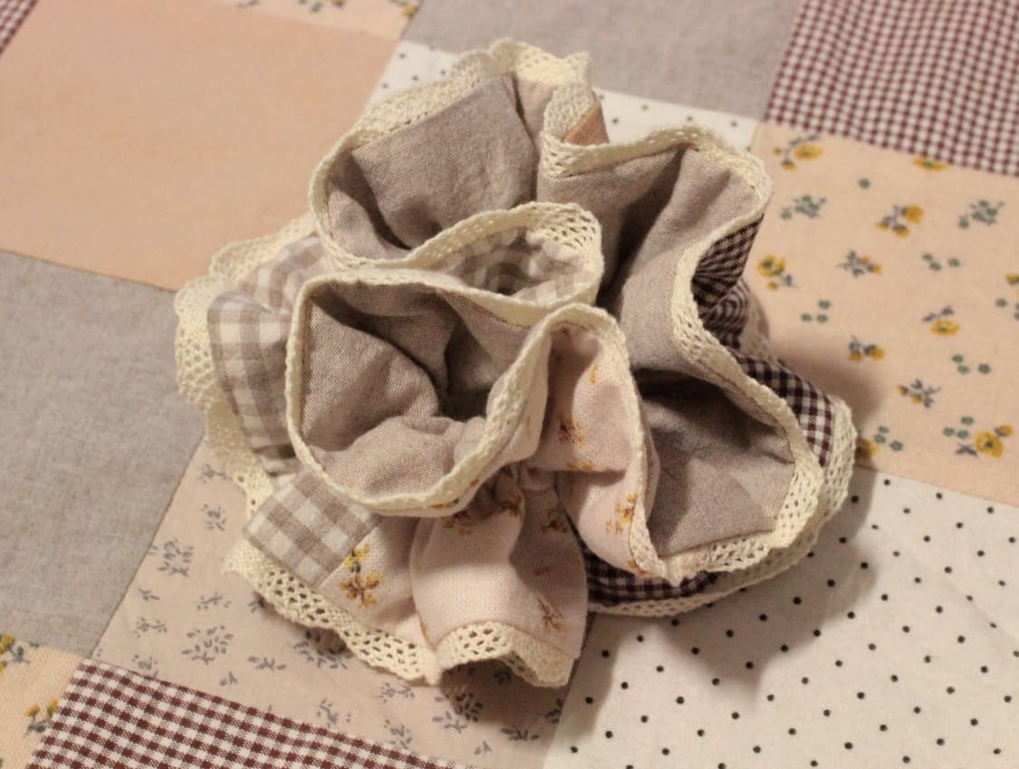 핸드메이드 레이스 스크런치  상품이미지7