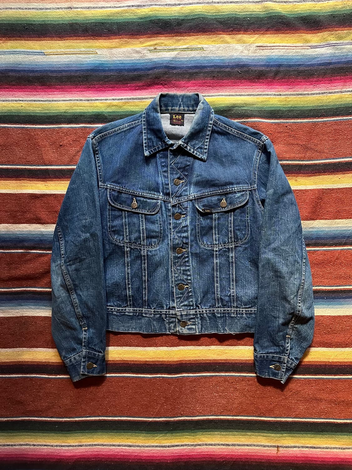 50s USA LEE 101-J Denim Jacket 상품이미지1