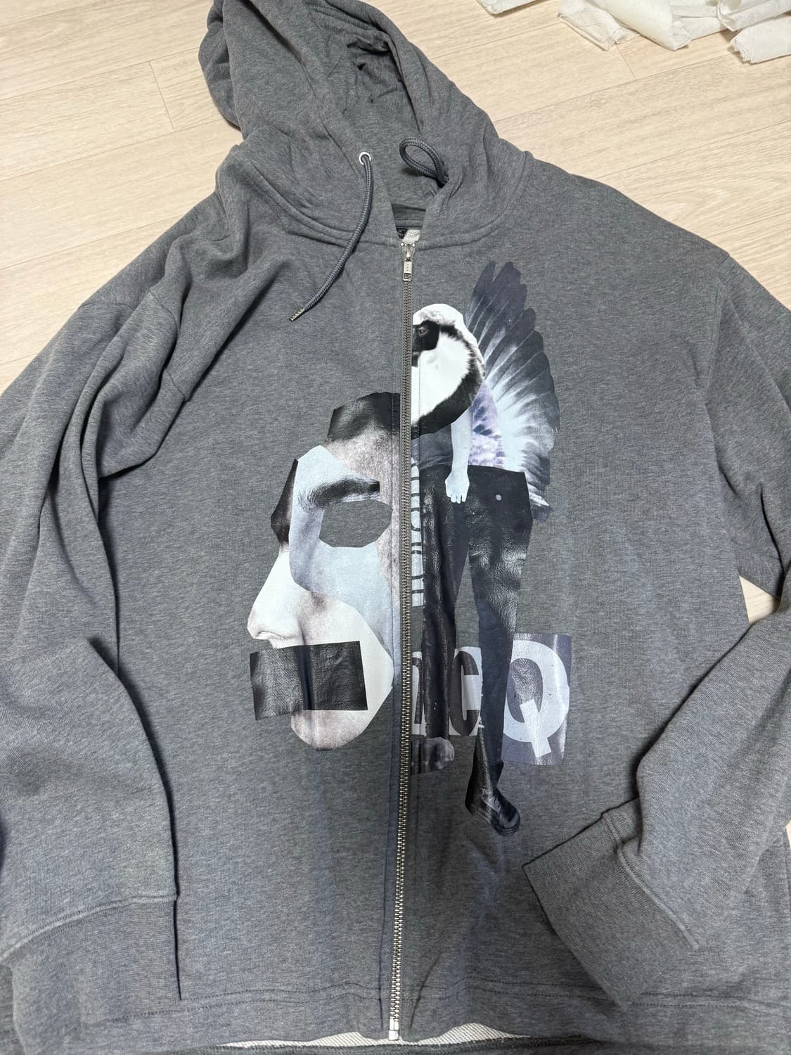 알렉산더 맥퀸 후디 집업 xl 상품이미지1