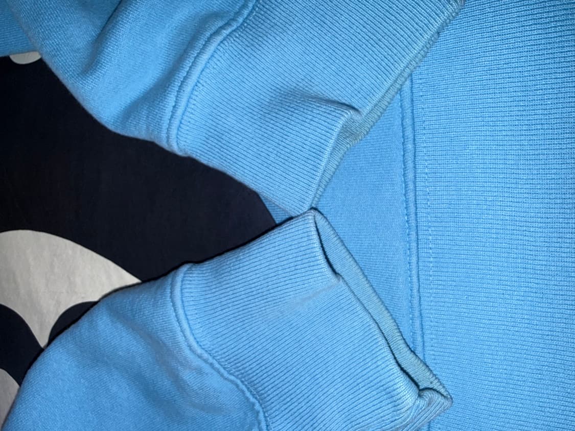 스투시 x CPFM 8볼 피그먼트 다이드 후드 블루 상품이미지5